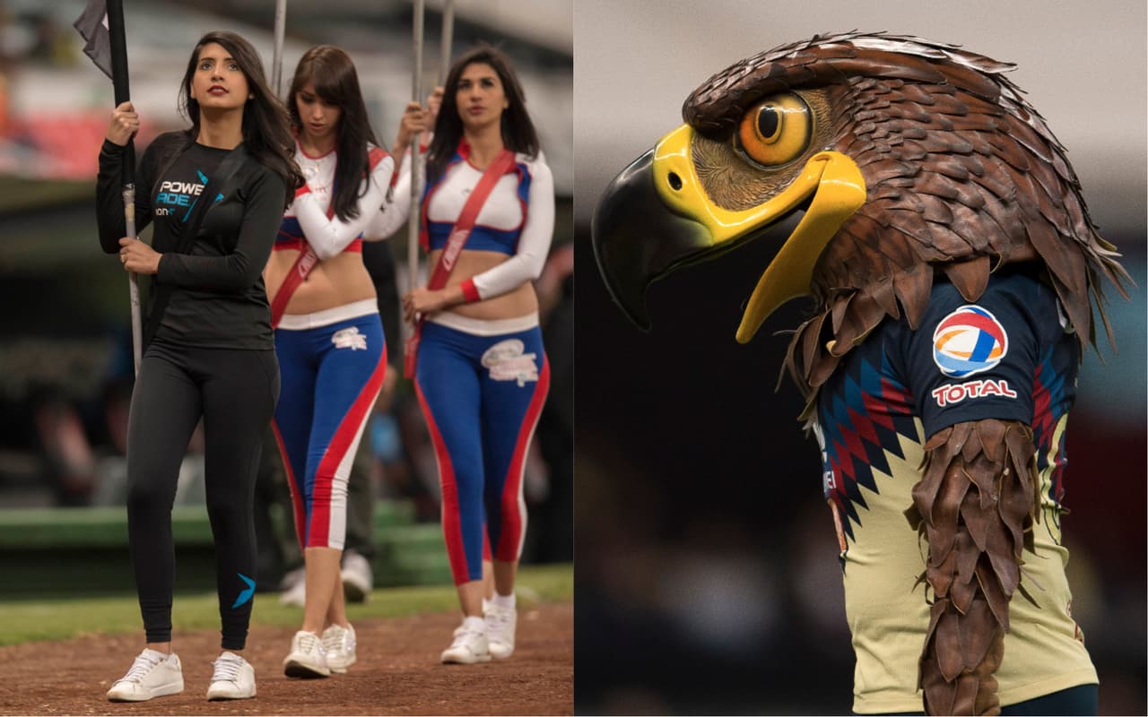 La fiesta del partido de ida entre América y Tigres en la semifinal del Apertura 2017 en la Liga MX tuvo todo el color para dibujar todo el espectáculo en el fútbol mexicano.