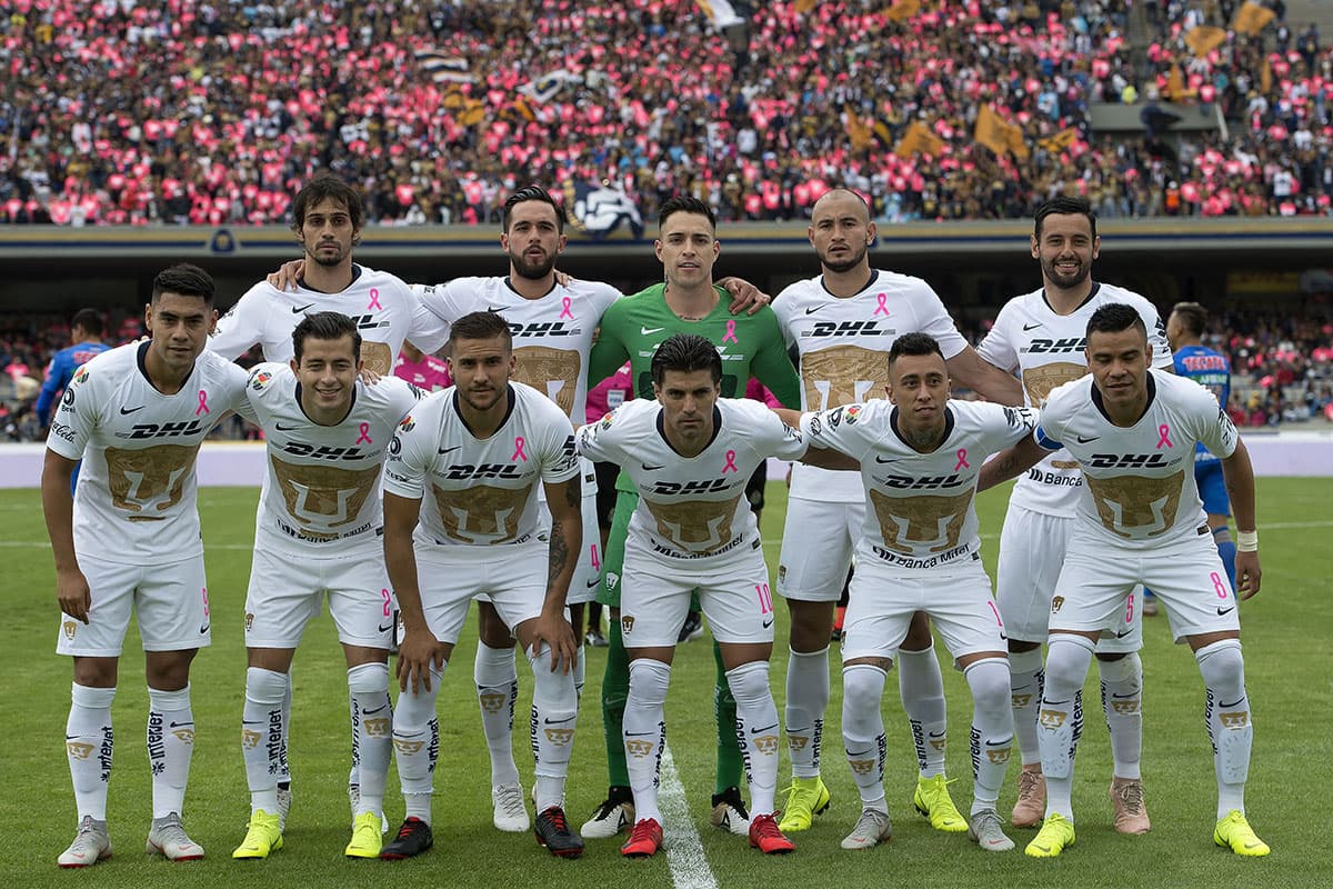 Pumas UNAM suma 23 puntos en el cuarto lugar y en la jornada 14 visitará a Xolos de Tijuana.