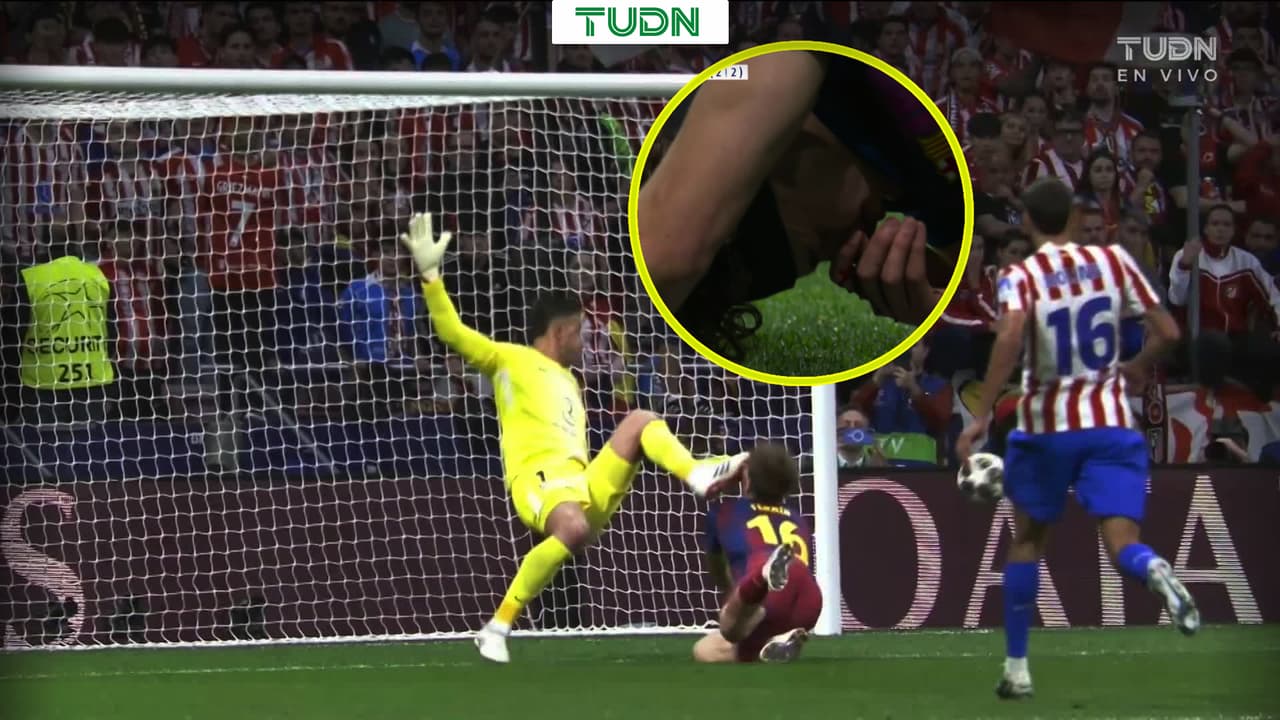 ¡Santo golpazo! Sangra Fermín de la nariz por golpe de Musso