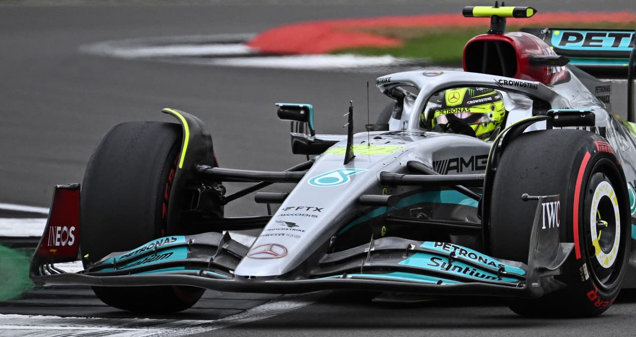 <br>La escudería de Mercedes también logró meterse en los primeros planos.
<br>