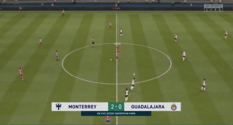 Gudiño logra despertar en el segundo tiempo y consigue sacar el empate ente los Rayados de Luis Cárdenas.