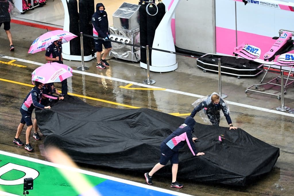 La lluvia hizo que se cancelara el tercer ensayo libre del Gran Premio de Estiria.