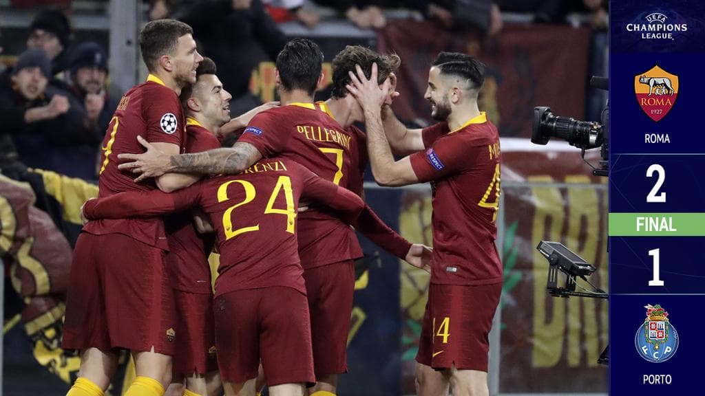 ¡La Roma se lleva una corta ventaja de casa y todo se definirá en Portugal!