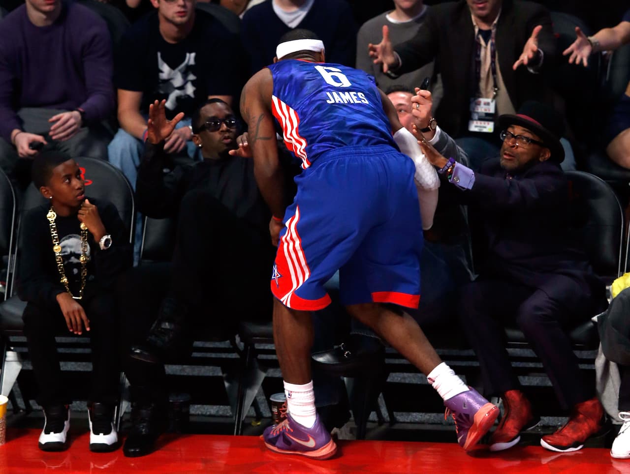 La relación de James con Diddy no es una casualidad y el básquetbol se ha convertido en una excusa para acercarlos.