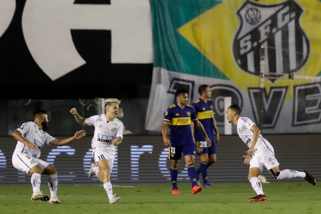 Con goles de lucas Braga, Yeferson Soteldo y Diego Pituca, Santos golea en casa a Boca Juniors y se meten a la final de la Copa Libertadores.
