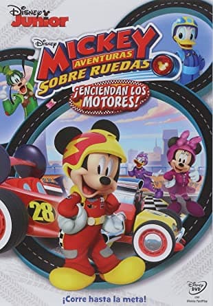 También en Mickey, aventura sobre ruedas.