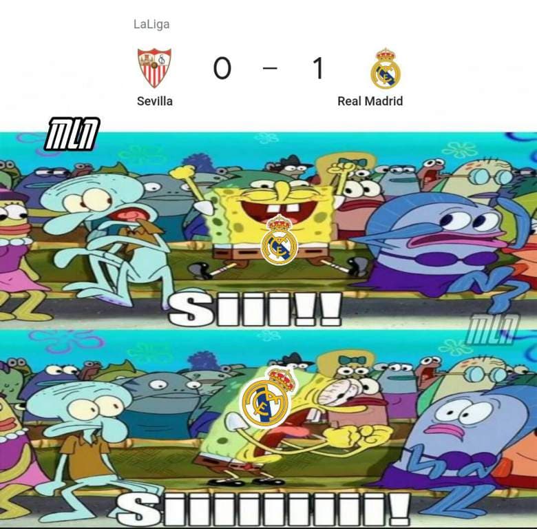 Los memes de la victoria del Real Madrid sobre Sevilla | Vinicius protagonizó el cotorreo en redes sociales luego de que provocara el autogol de la victoria.