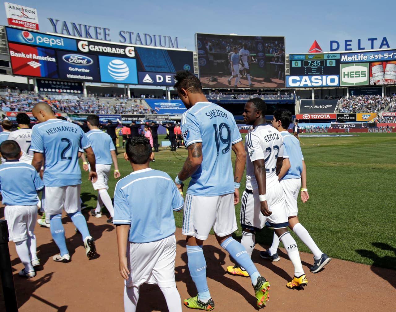 NYCFC necesita volver a sumar puntos en el Yankee Stadium.