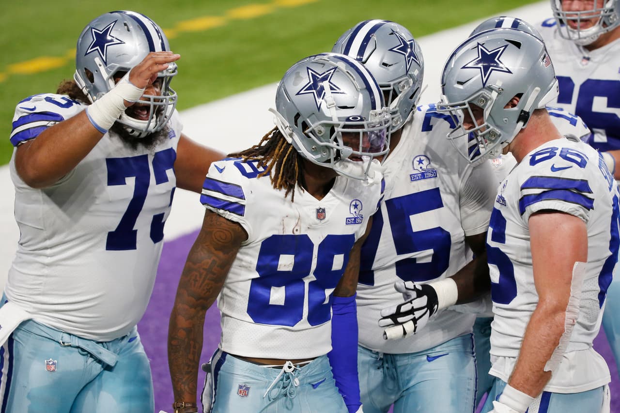 Los Dallas Cowboys consiguen una importante remontada sobre los Minnesota Vikings para ponerse 3-7 y seguir en la pelea por el liderato de la división.