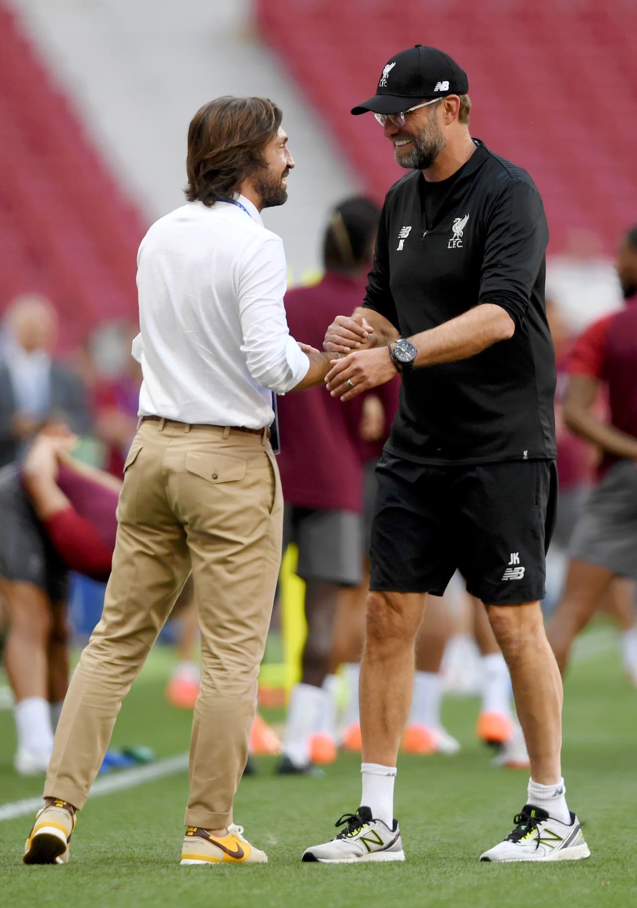Liverpool vive las últimas horas previas a la Final de la UEFA Champions League con alegría e incluso la presencia de Andrea Pirlo en su reconocimiento del campo del Metropolitano. Los dirigidos por Jürgen Klopp ultimaron detalles en una sesión de entrenamiento con acceso a la prensa.