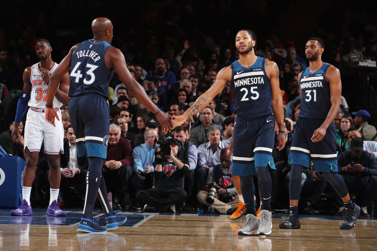 Timberwolves 115-104 Knicks: el equipo de Minnesota se aprovechó del mal momento del equipo de Nueva York y con un Derrick Rose sobresaliente (20 puntos, tres asistencias y dos rebotes) se quedaron un un nuevo triunfo en su camino por recortar diferencias con los Clippers en el Oeste y entrar a playoffs.