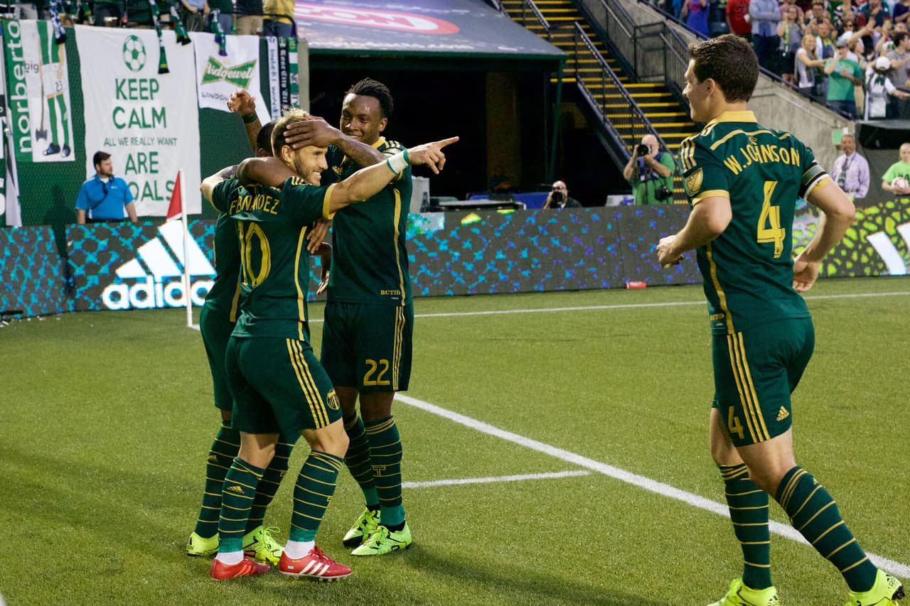 Los argentinos Maximiliano Urruti y Gastón Fernández fueron los encargados de darle la victoria 2-0 a Portland Timbers que acumuló su cuarta victoria al hilo.