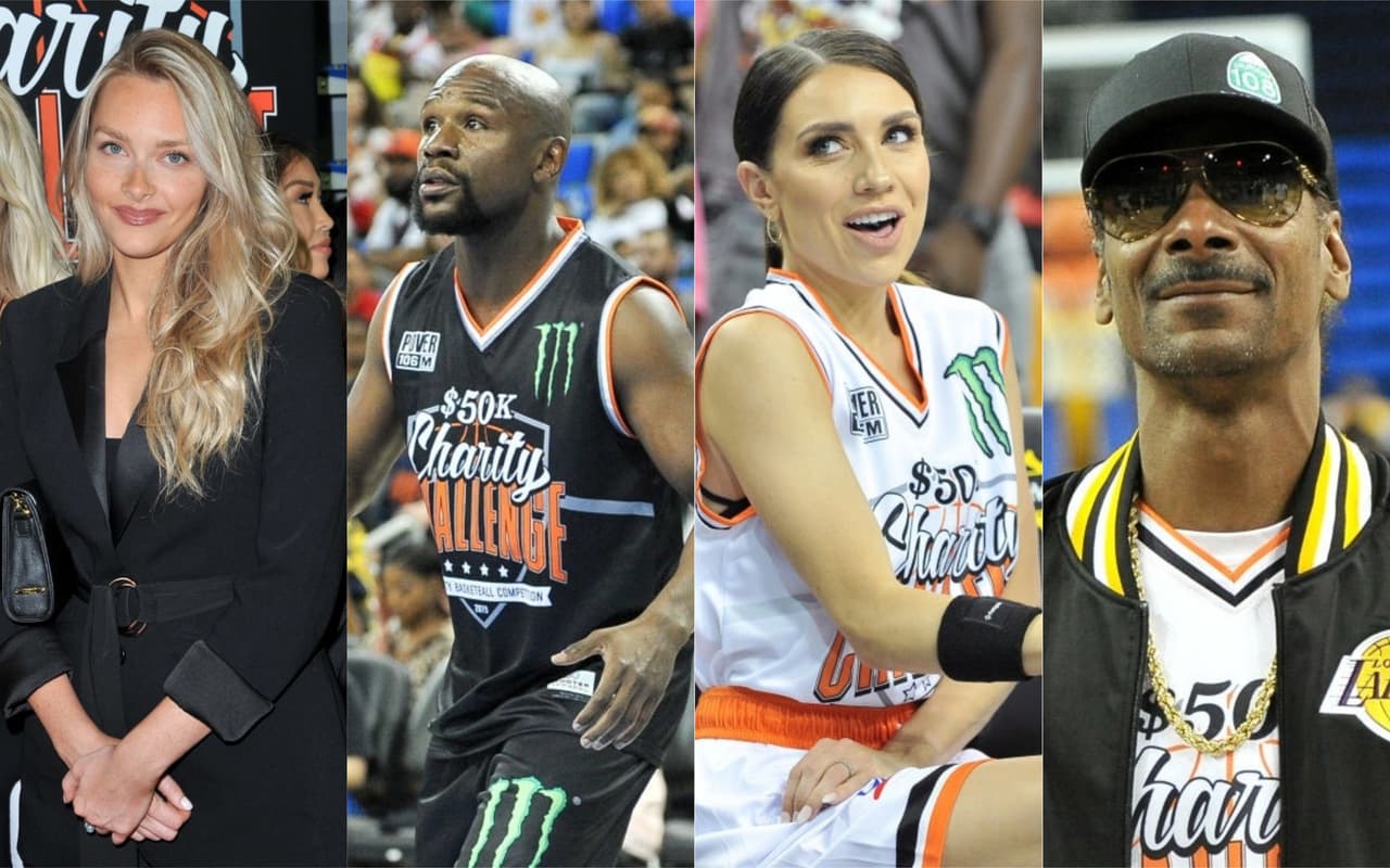 Celebridades y deportistas, en activo y retirados se congregaron al llamado de Monster Energy Drink para participar en el partido anual de caridad llamado Charity Challenge Celebrity Basketball Game.