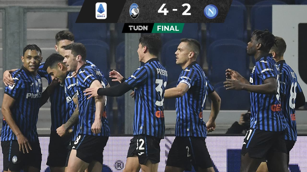Atalanta despacha al Napoli y está listo para el Real Madrid