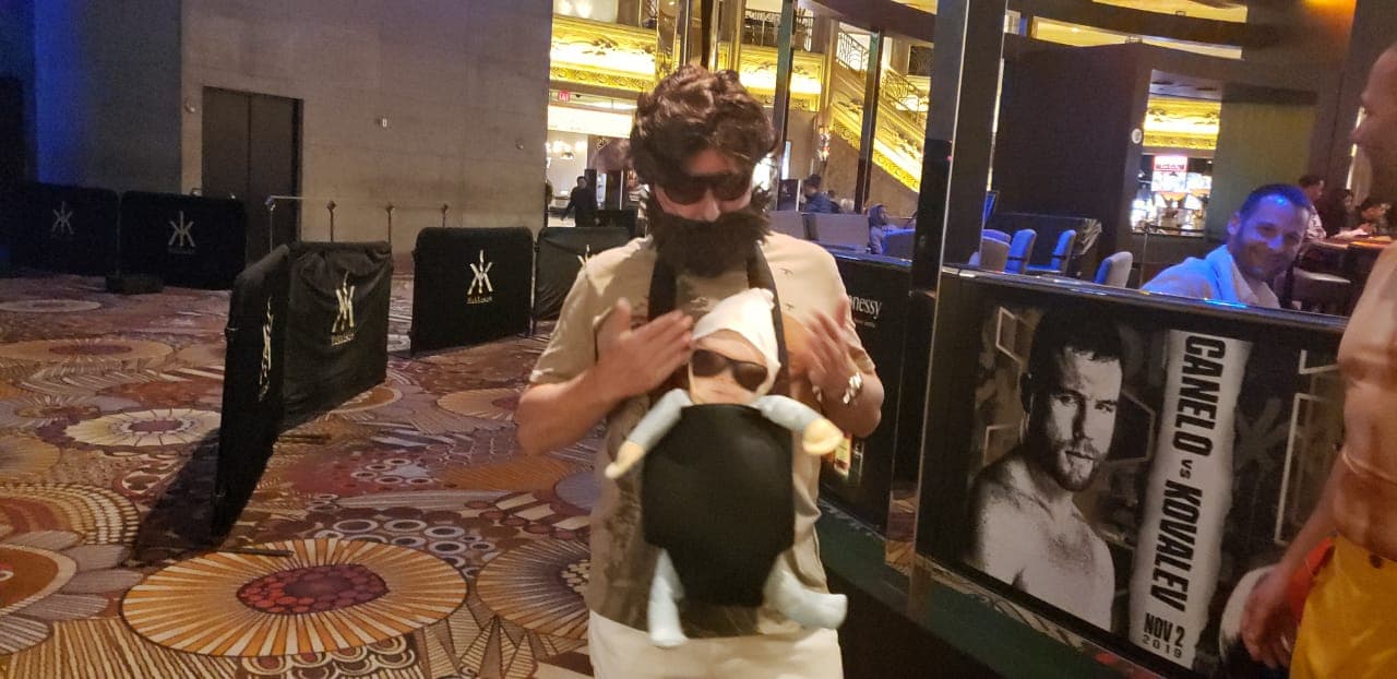 Así se vive la celebración de Halloween en Las Vegas en la semana de la pelea entre el 'Canelo' Álvarez y Kovalev.