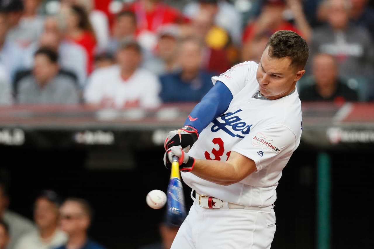 Y su rival fue Joc Pederson, de los Los Angeles Dodgers, quien conectó 21 vuelacercas para avanzar a la segunda ronda y eliminar a Bregman.