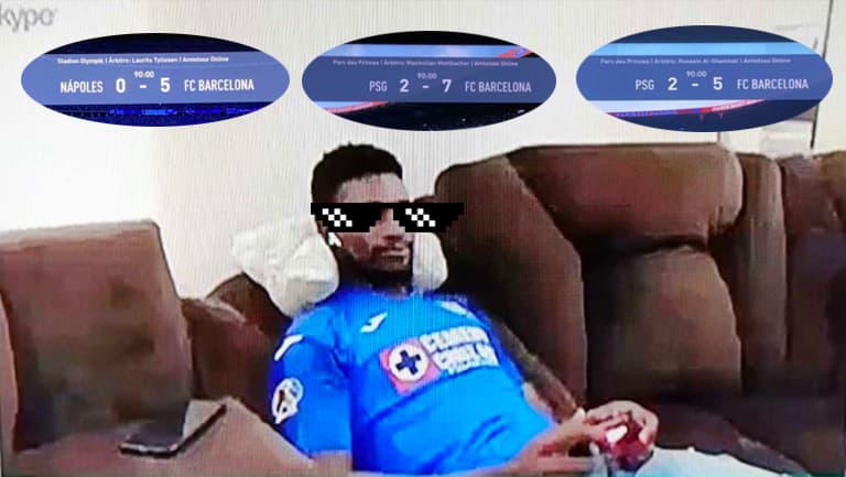 Borja agarró barco: juega FIFA contra sus críticos y los golea