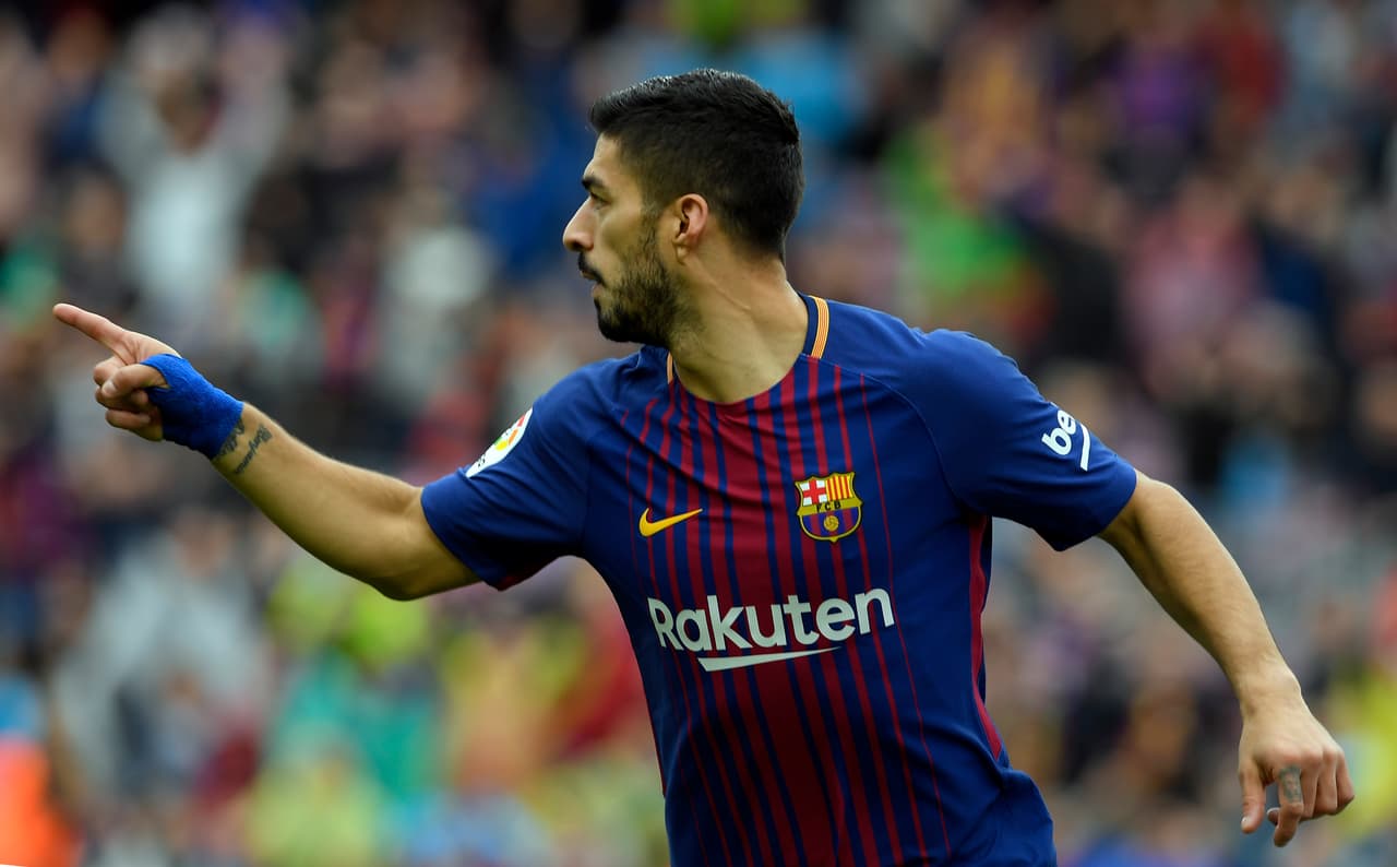 Luis Suárez no se queda atrás aportando 28 tantos durante la racha.