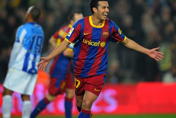 Pedro aprovechó un balón en el área grande y lo envió a las redes rivales.