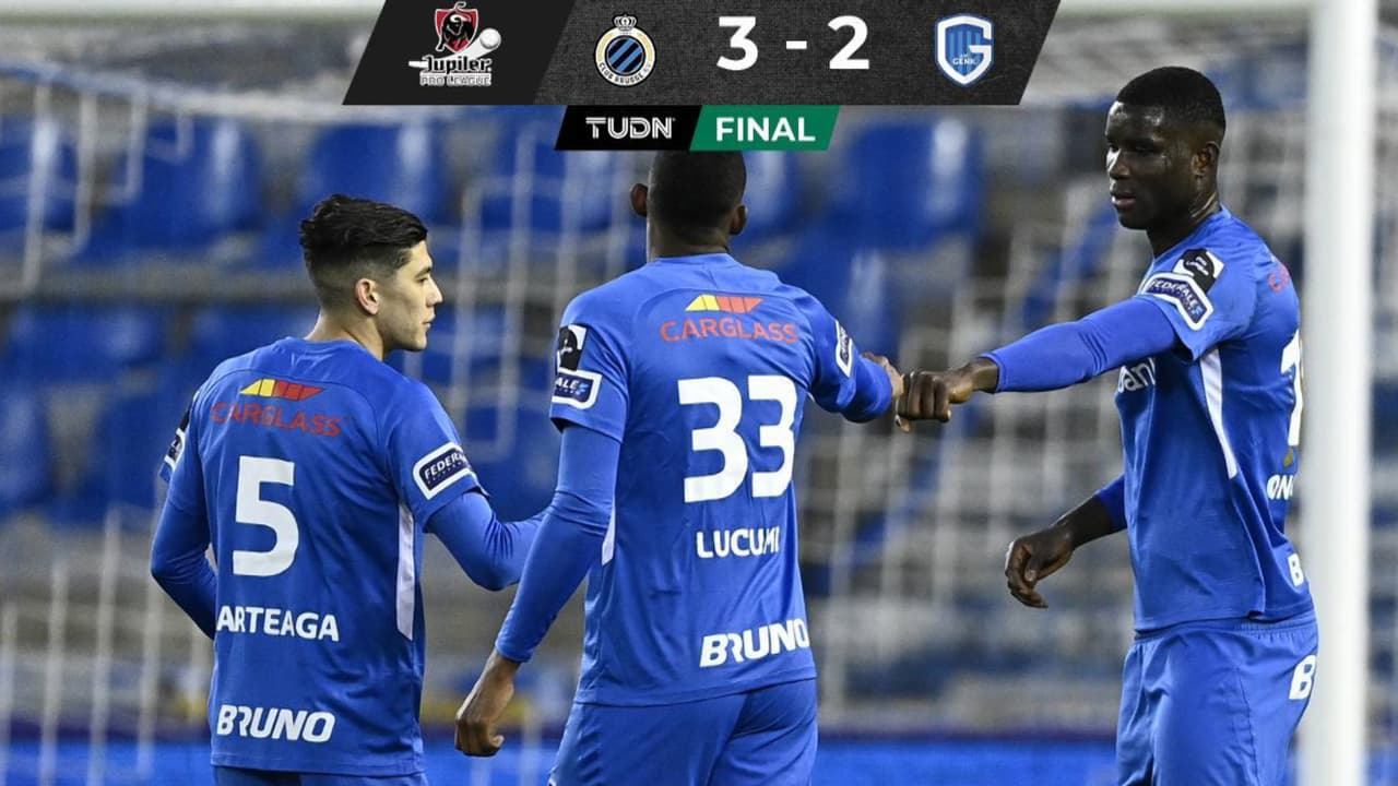 Gerardo Arteaga da otra asistencia en derrota del Genk