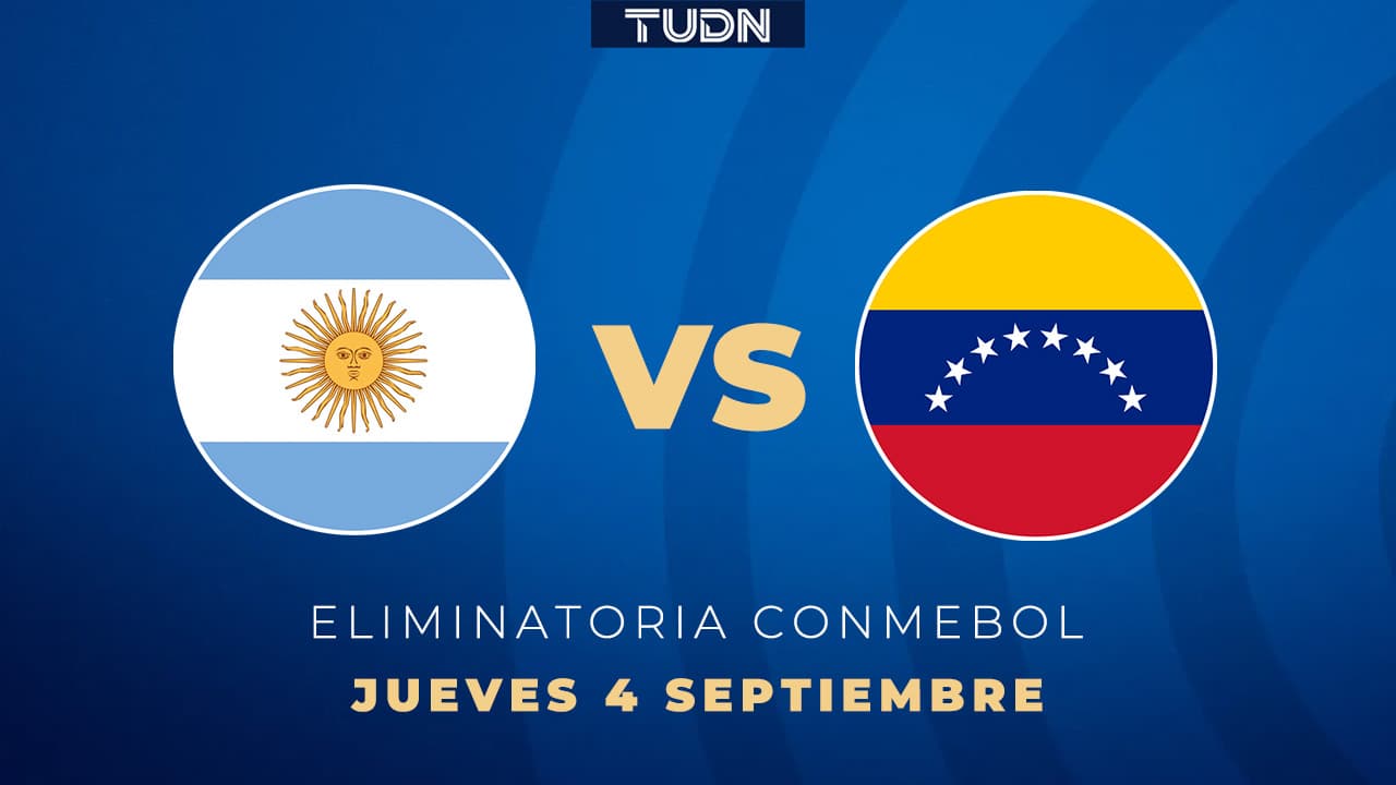 ¡Duelazo en Sudamérica! Cómo ver el Argentina vs Venezuela de Eliminatorias Conmebol