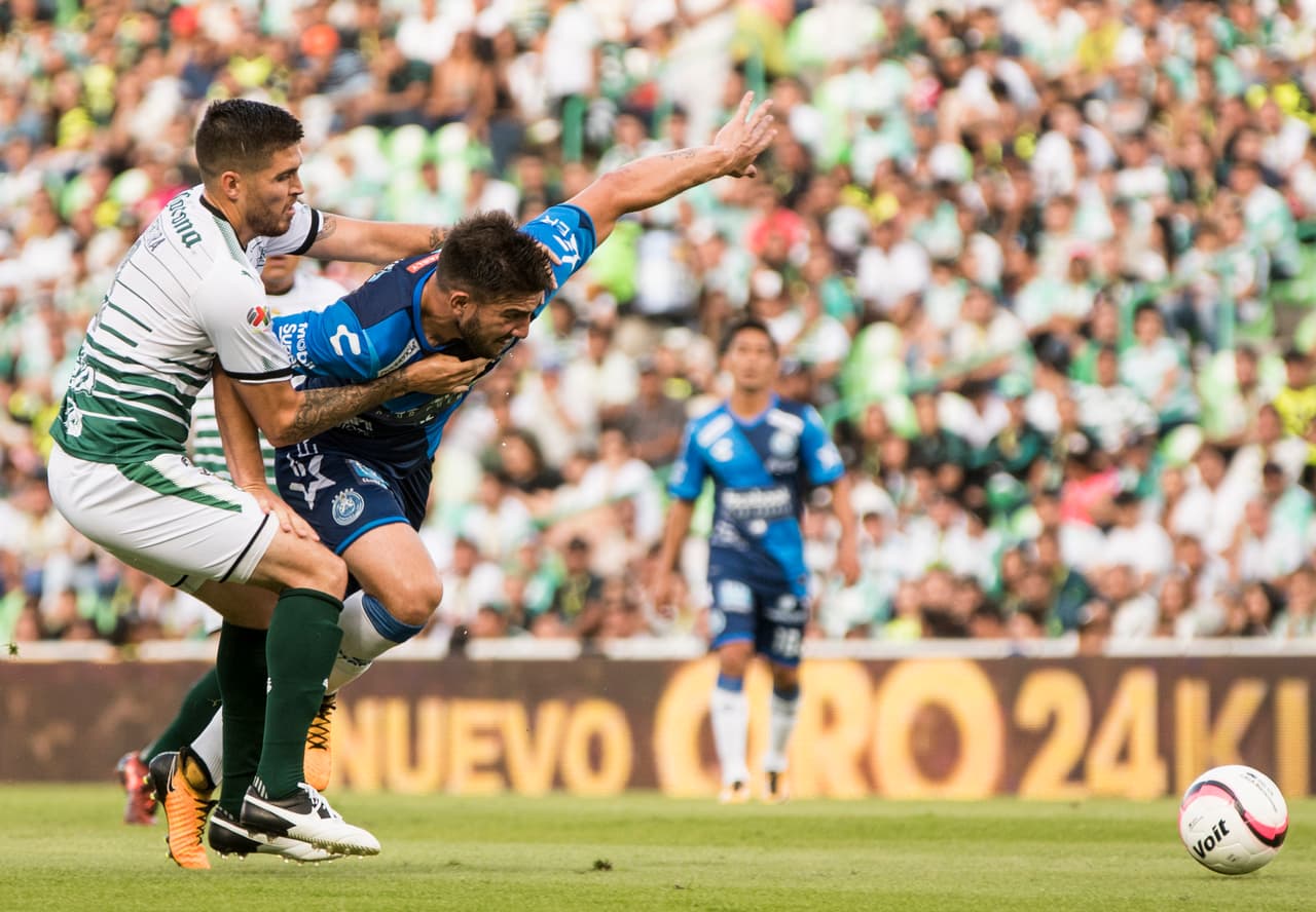 Santos también está complicando su situación en la porcentual estando tan sólo un par de puntos arriba del Puebla.