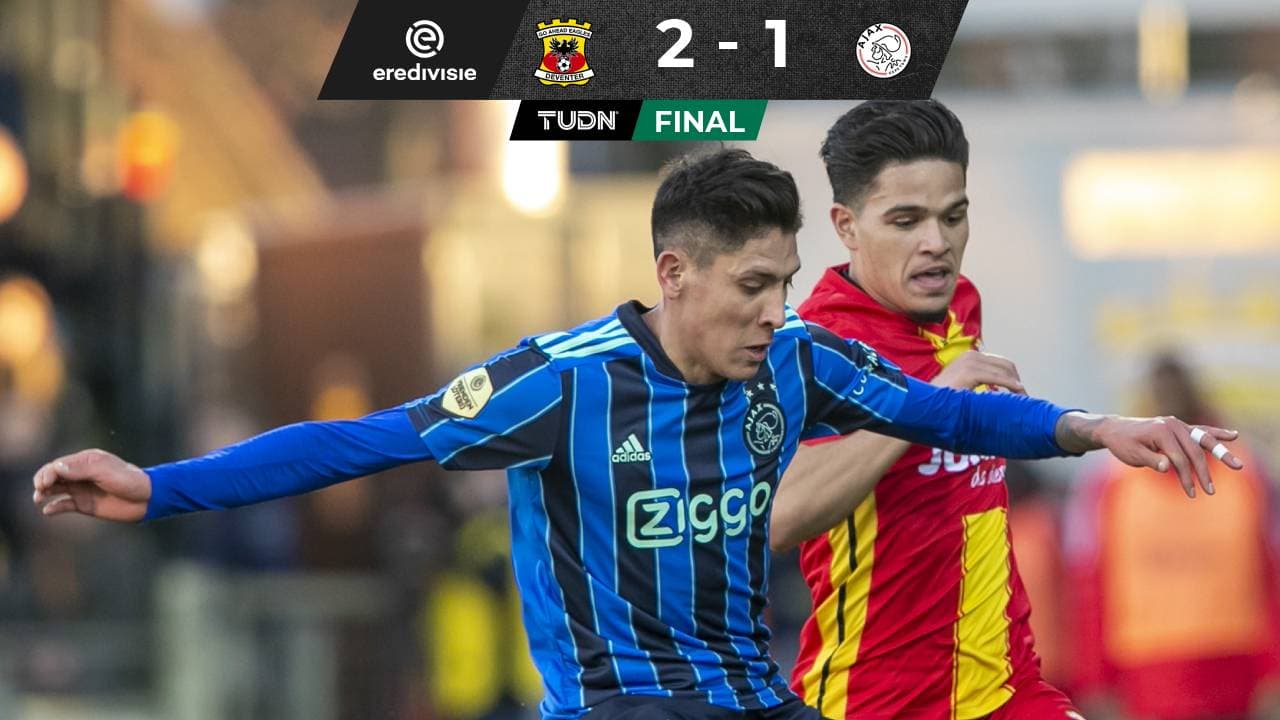 El Go Ahead Eagles hizo partido al Ajax y los hace tropezar en la clasificación de la Eredivisie