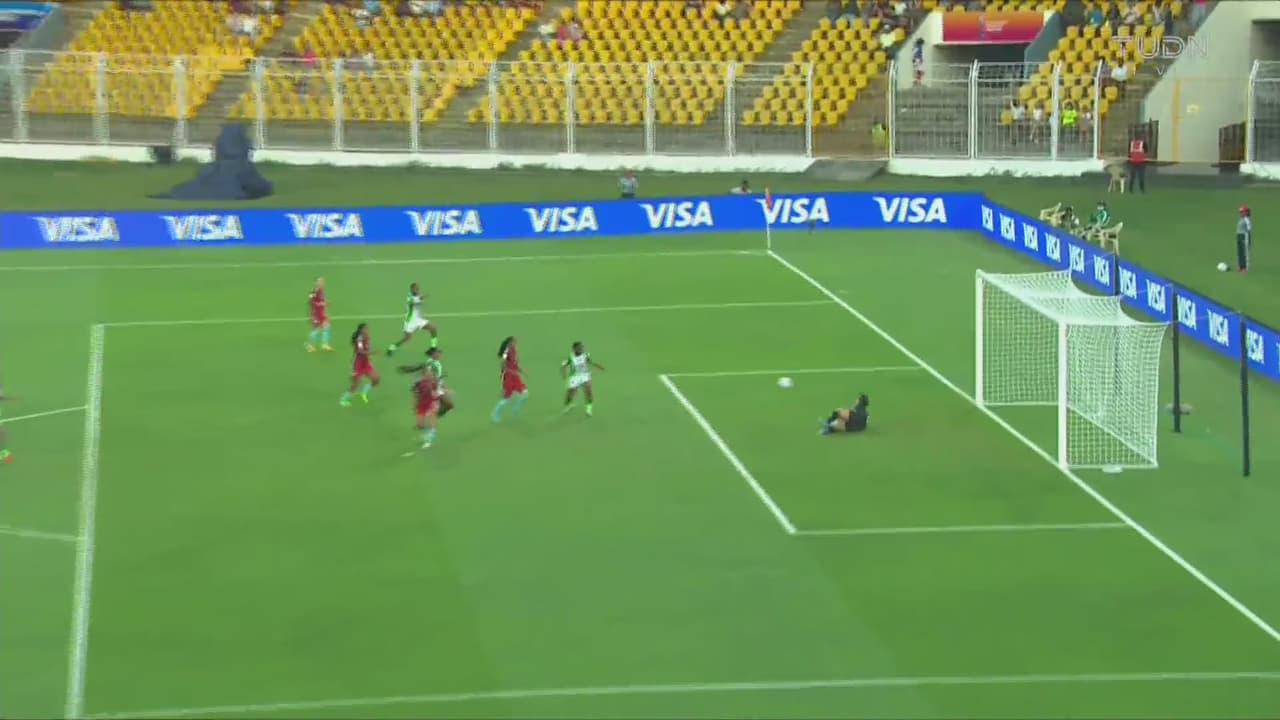 ¡Despierta Nigeria! Agudelo evita el gol con grandes reflejos