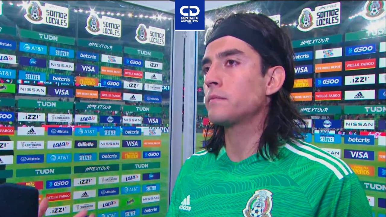 Acevedo y su debut con el Tri: “Me sentí muy confiado y tranquilo”