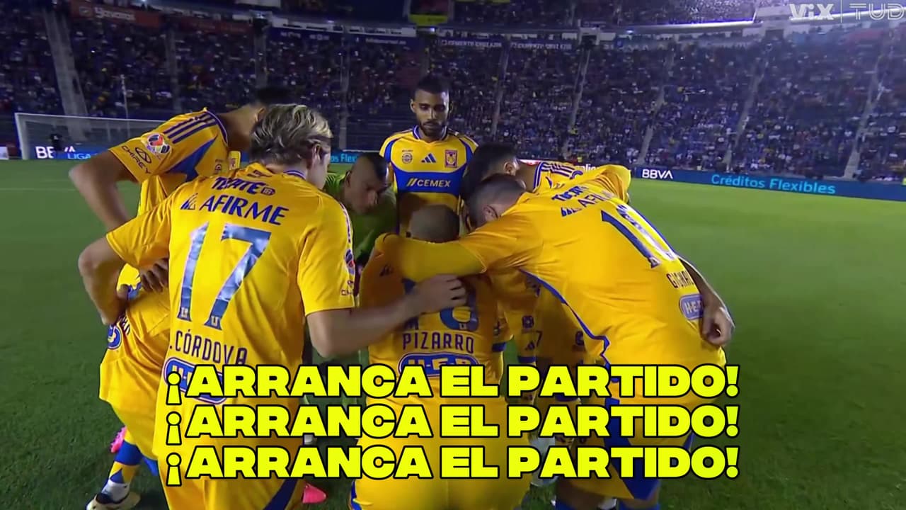 ¡Arranca la semifinal! Tigres vs. Cruz Azul síguelo aquí
