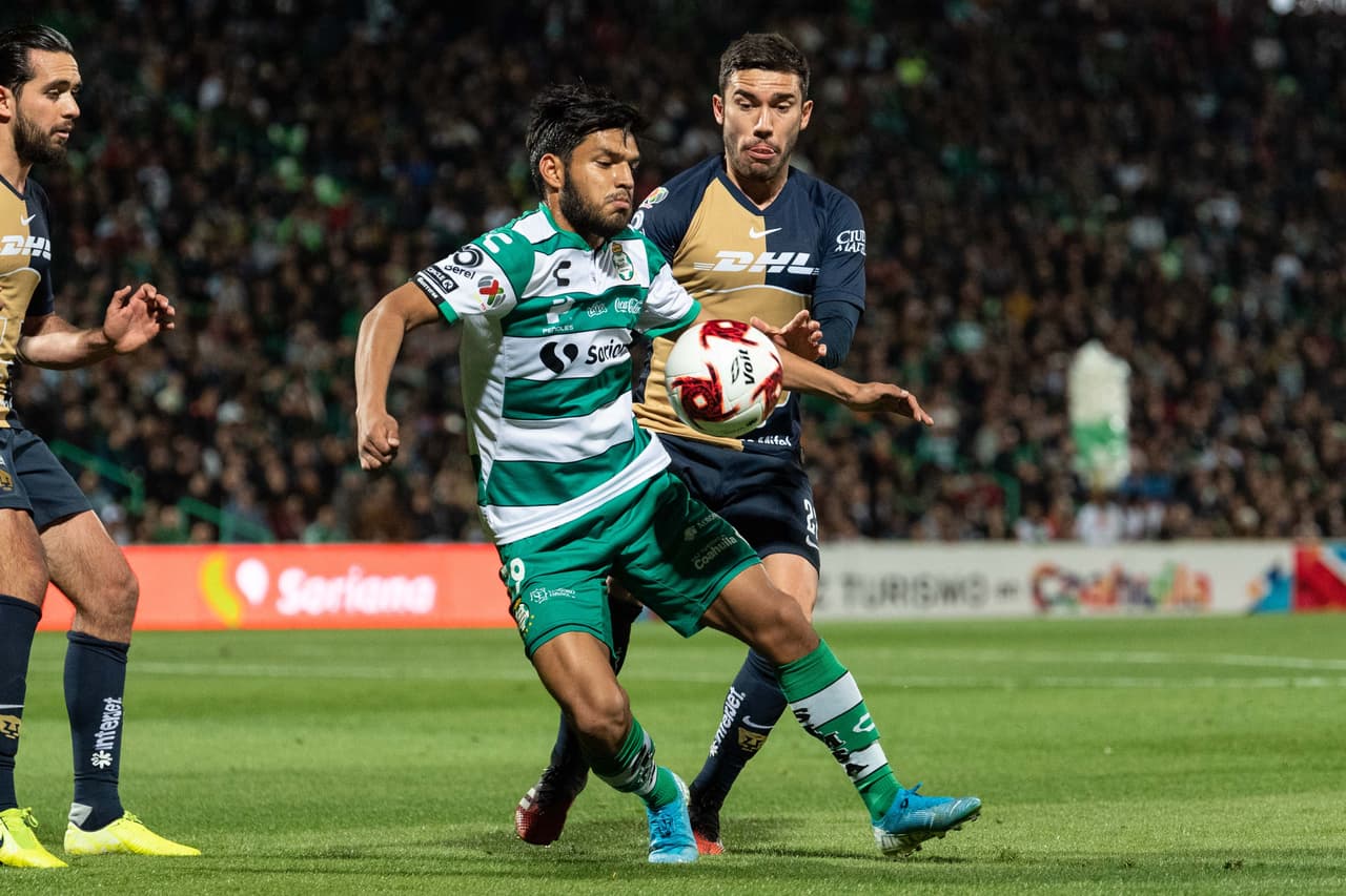 Santos llega a cuatro puntos de 12 posibles con un inicio de torneo aletargado y los auriazules están en tercer puesto con ocho puntos.