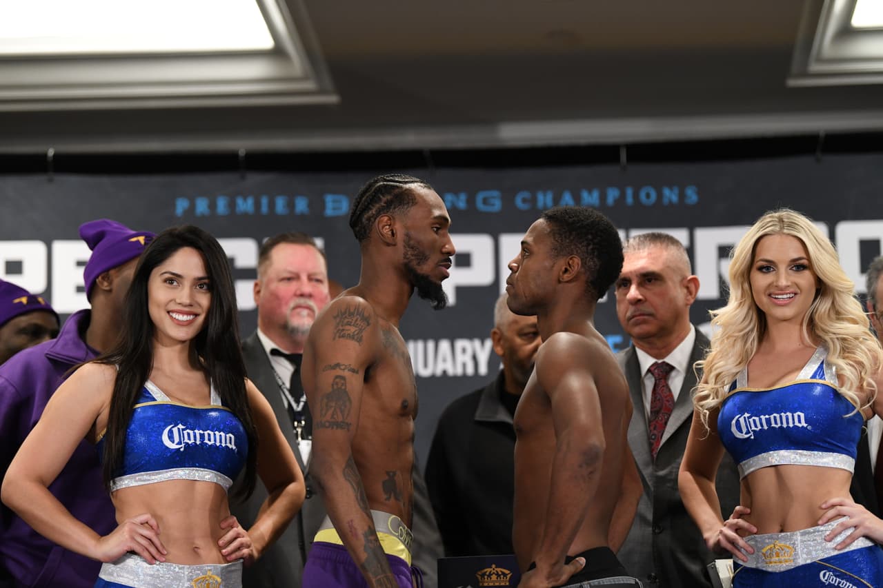 Por otro lado, el campeón mundial ligero e invicto, también del FIB, Robert Easter Jr. peleará ante Javier Fortuna, pero finalmente no estará en juego su título debido a que su rival no dio el peso reglamentario.