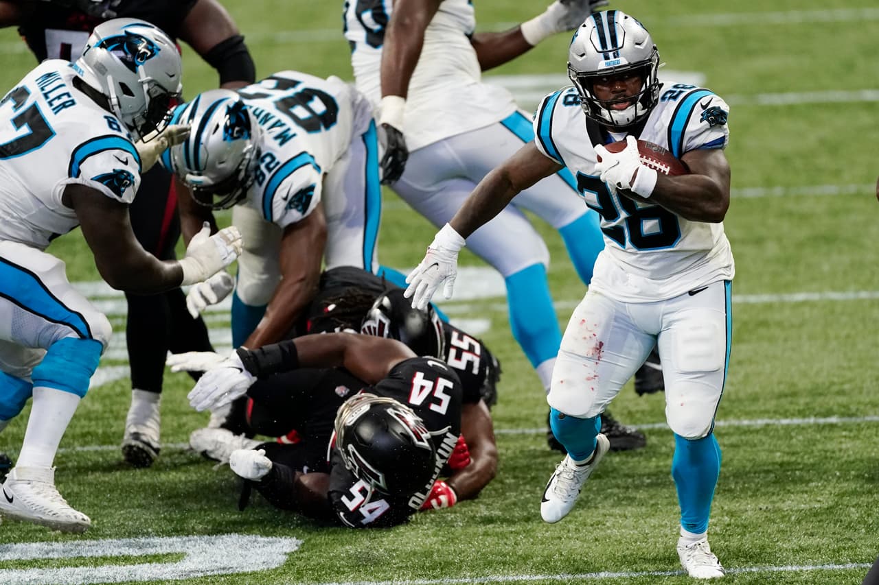 Atlanta conitnúa sin poder ganar y esta vez caen en casa frente a las Carolina Panthers.