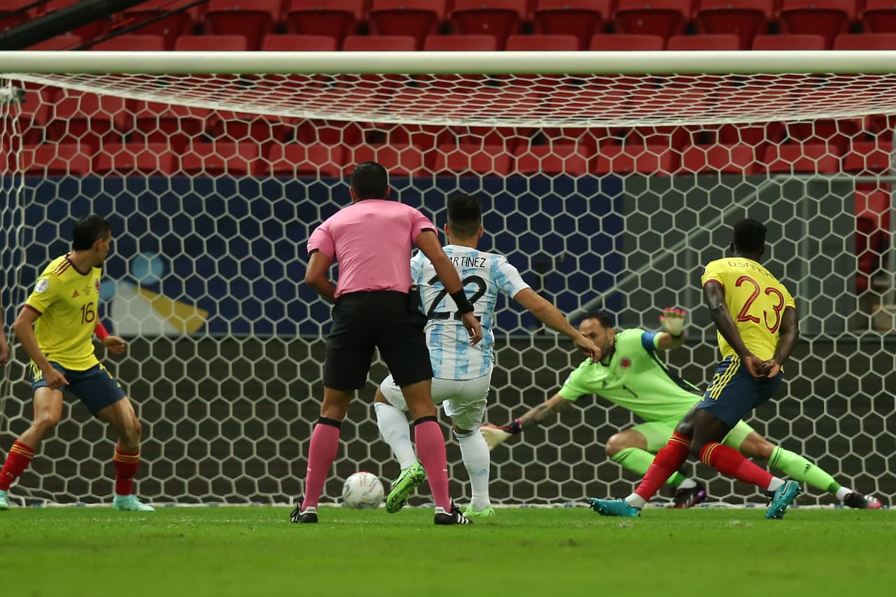 Lautaro Martínez abrió rápidamente el marcador al minuto 7.