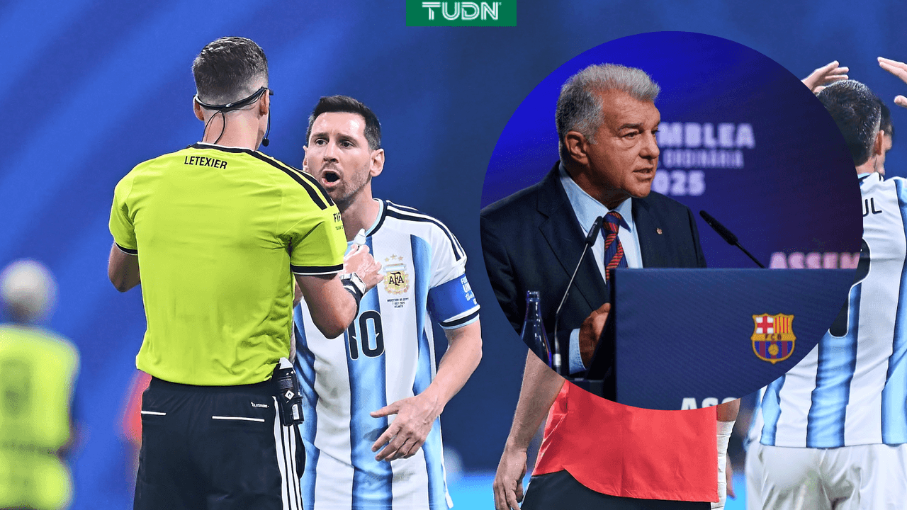 Laporta lanza polémico aviso al árbitro de la final Argentina vs. España del Mundial 2026