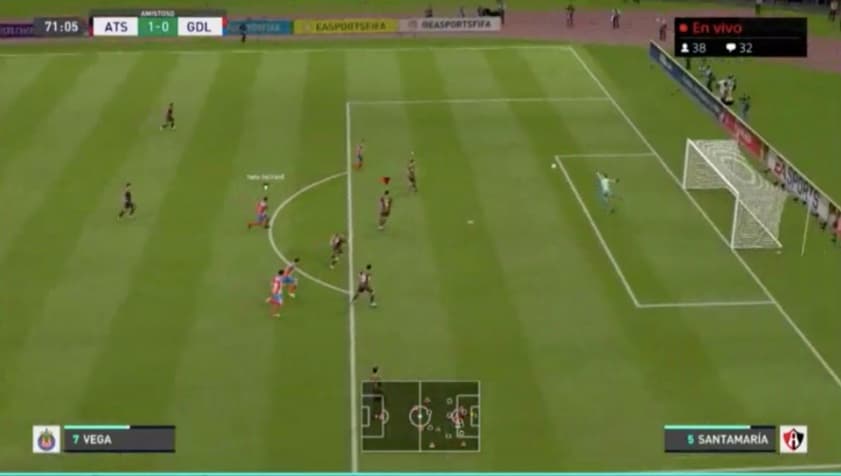 Fernando Beltrán se puso las ìlas en el segundo tiempo y consiguió el gol del empate para dividir los puntos.