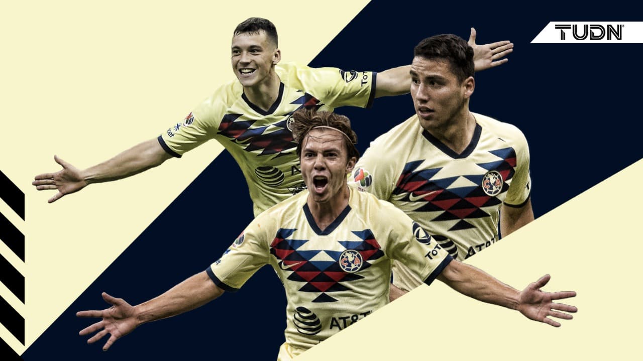 Viñas, Córdova y Sánchez, los juveniles que dan vida al América