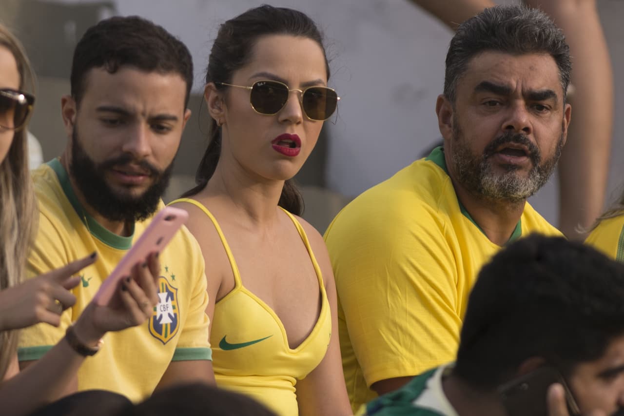 Gran ambiente en el estadio Walmir Campelo Bezerra para la final del Mundial Sub-17 entre Brasil y México.