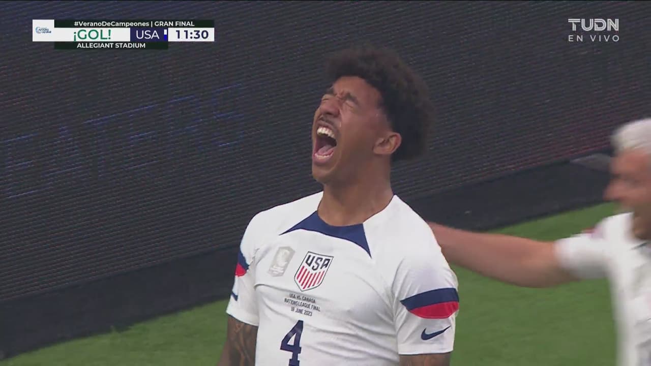 ¡Gol de Team USA! Remate letal de Chris Richards para el 1-0