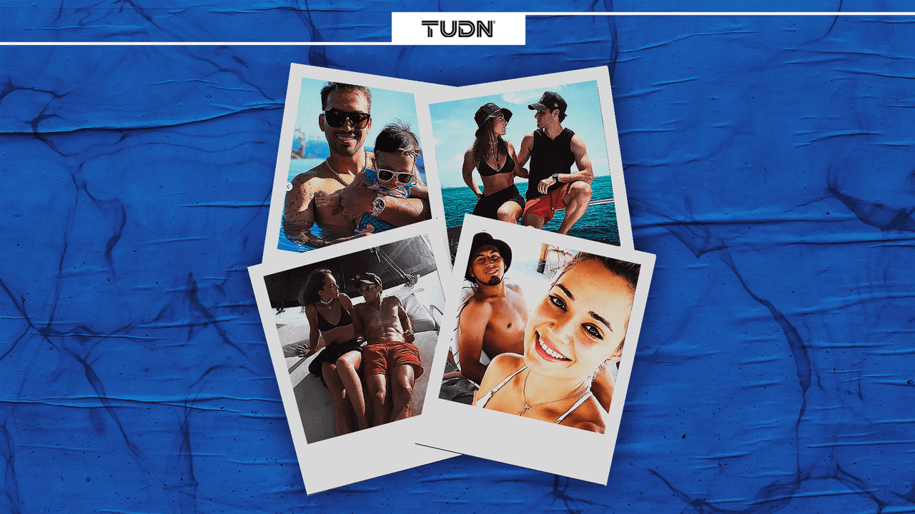 Santiago Giménez, Juan Escobar y Adrián Aldrete fueron captados en la playa en tiempos de pandemia de coronavirus.