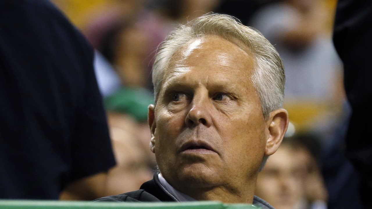 Danny Ainge fue campeón con los Celtics como jugador.