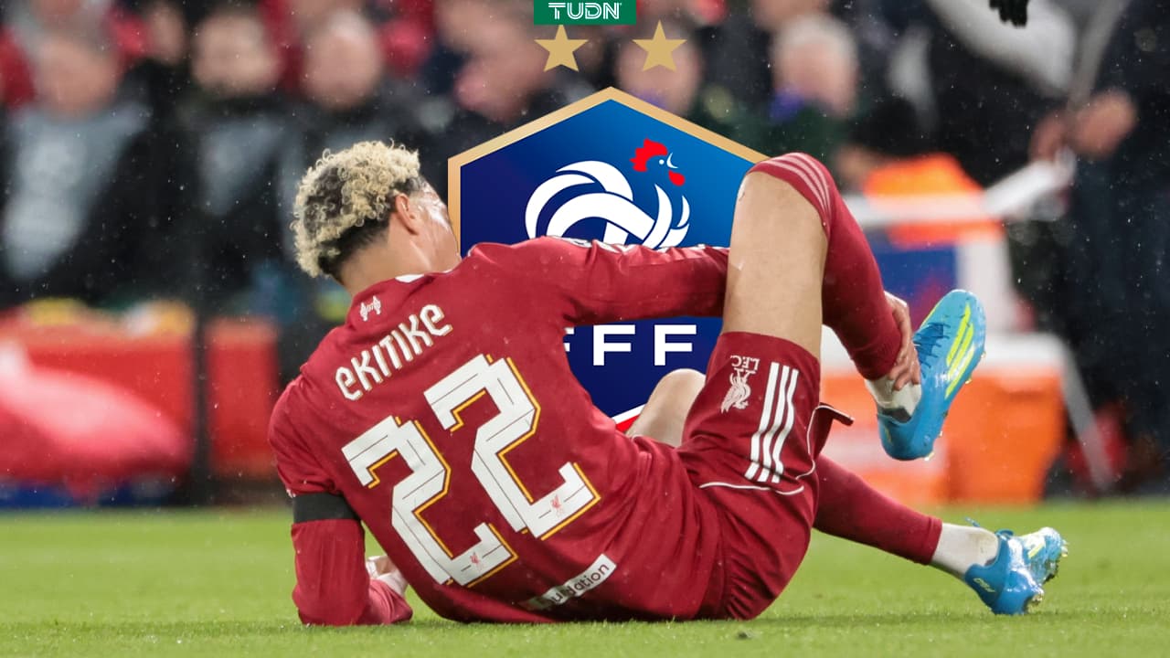 Hugo Ekitiké se rompe el tendón de Aquiles y no jugará el Mundial 2026