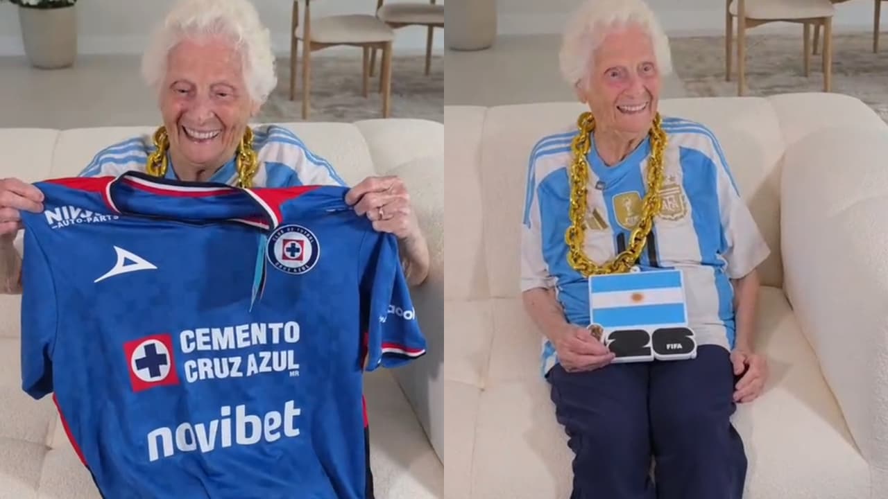 ¡Gangster Granny, famosa influencer y seguidora de Messi, ya es del Cruz Azul! 