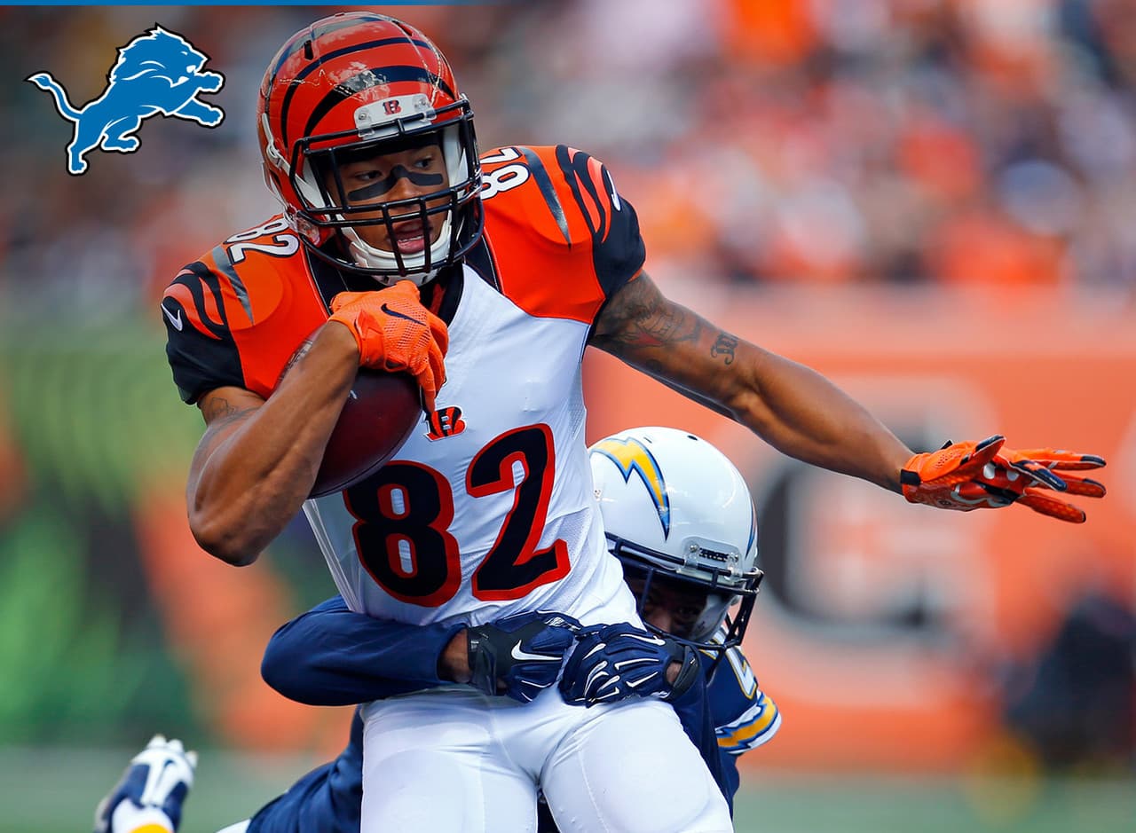 Ganador: Marvin Jones, WR, Detroit Lions.- Jones firmó por cinco años con los Lions y va a intentar reducir el hoyo dejado por el retiro de 'Megatrón'. Aunque Golden Tate sigue siendo una mejor opción de Fantasy, Jones verá definitivamente más pases lanzados a su dirección, debe ser seleccionado a mediados o finales del Draft de Fantasy.