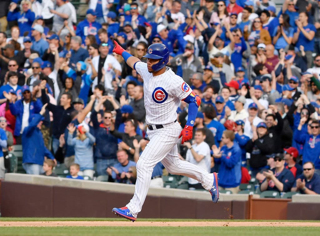 <b>8) Willson Contreras (Chicago Cubs)</b>. El receptor de los Cubs lidera a los catchers de la Liga Nacional con 2.38 millones de votos.