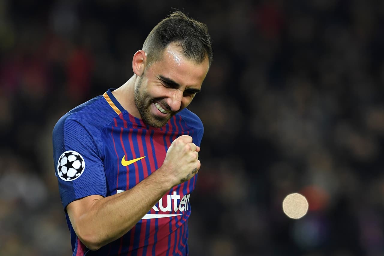 El delantero español saltó en el primer palo y mandó la pelota al fondo para poner el 1-0.