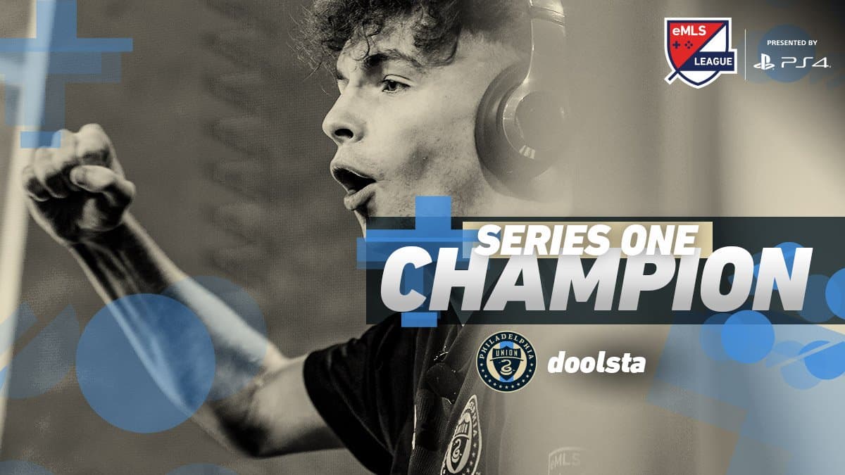 El representante de Philadelphia Union, campeón de la Serie Uno de la eMLS