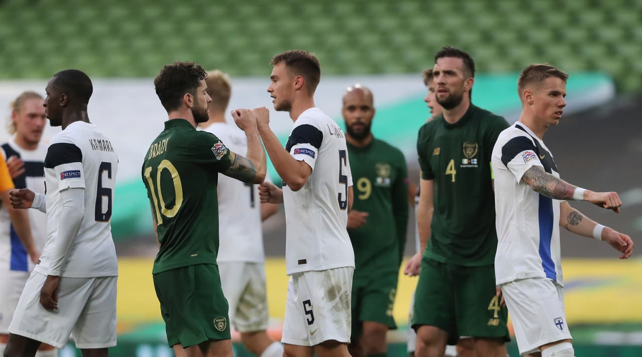 Finlandia le hace la diablura a Irlanda y los vencen 0-1 a a domicilio.