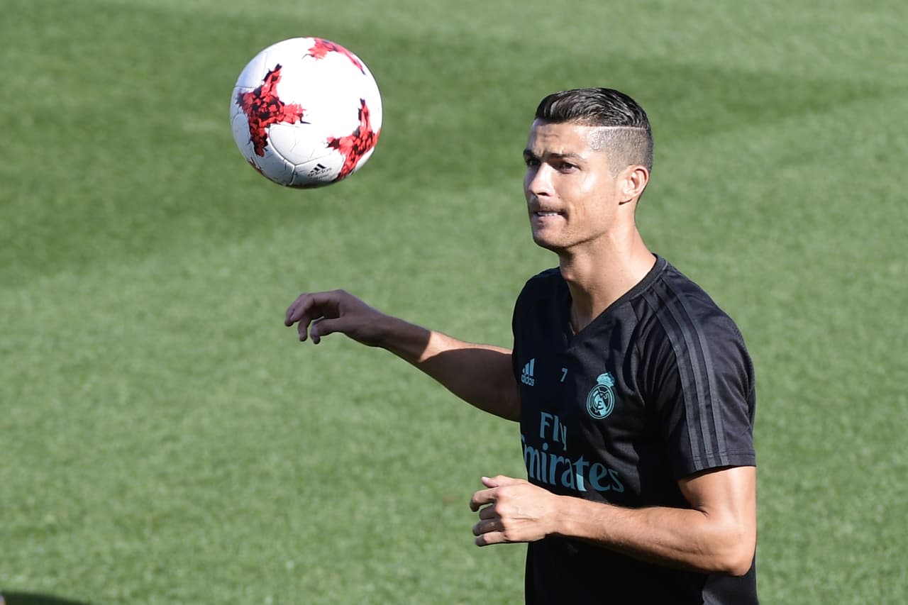 Cristiano Ronaldo ya se entrena con el Real Madrid