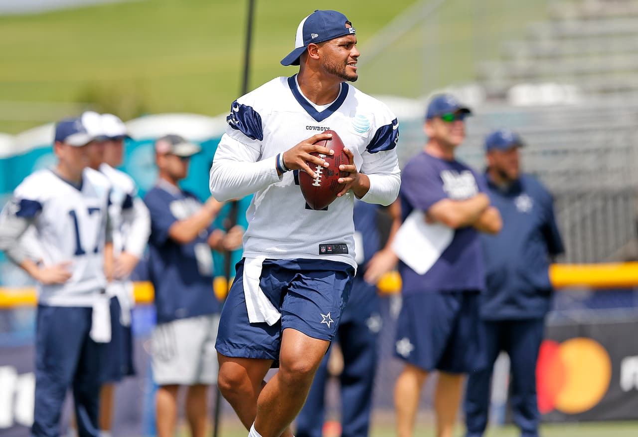 El training camp de los Dallas Cowboys comenzó este lunes 24 de julio en el River Ridge Residence Inn de Oxnard, California con la presencia de todas las estrellas del equipo.